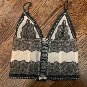 Sexy Lace Long-line Bralette